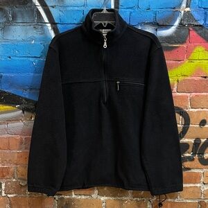 HOOD RIVER-men’s back polyester long sleeve full-zip fleece jacket